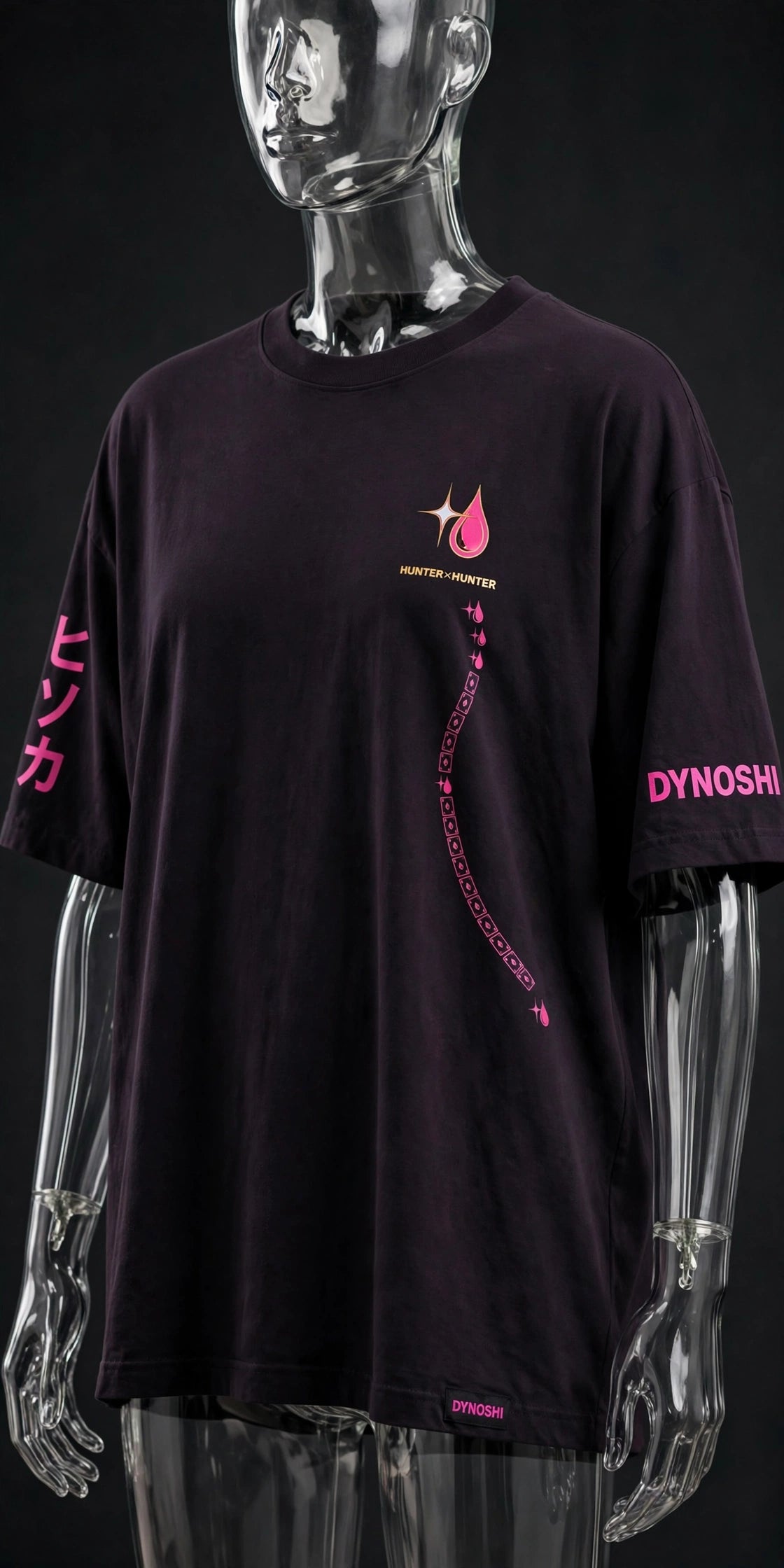 Hisoka Morow - Magician's Pact Duo - Premium Oversized Anime T-Shirt - DYNOSHI