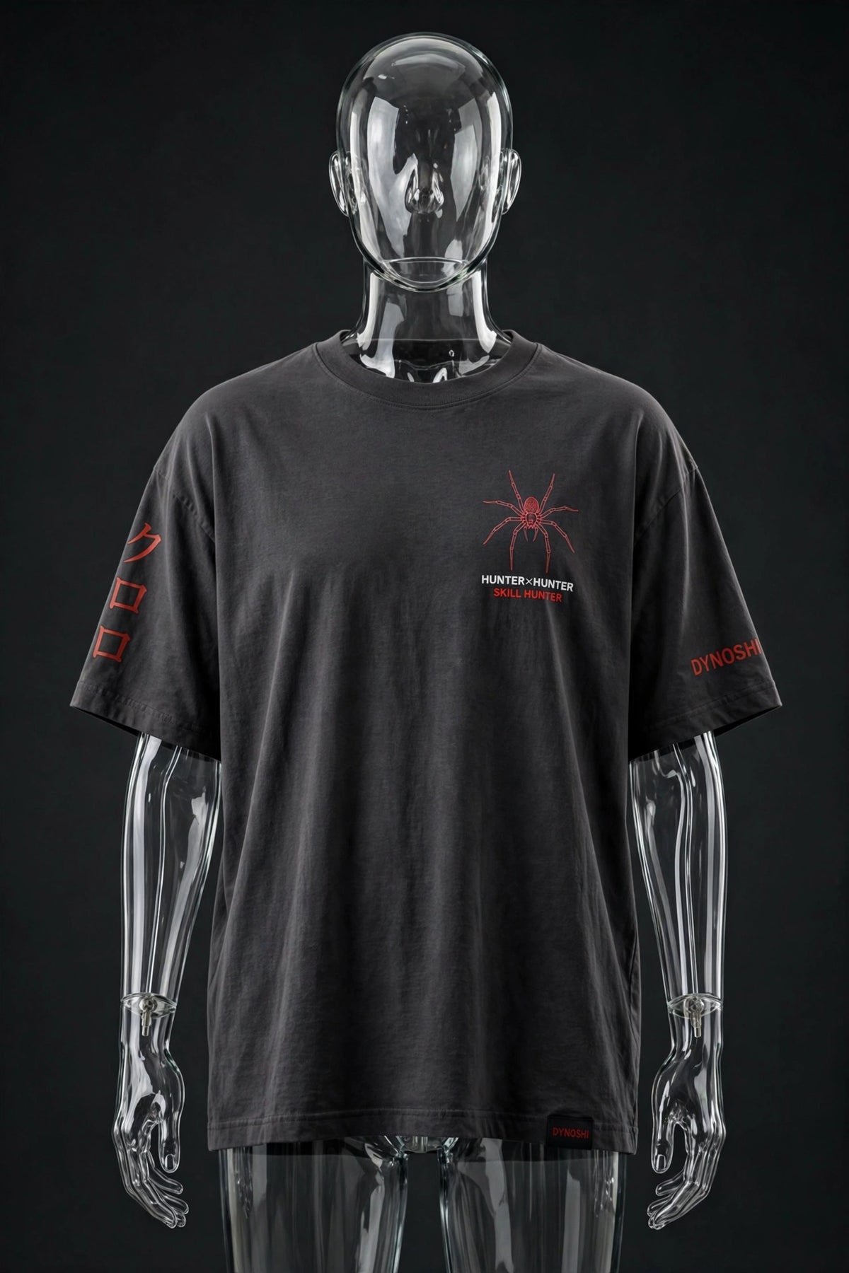 Chrollo Lucilfer - SKILL HUNTER Mantra - Premium Oversized Anime T-Shirt - DYNOSHI
