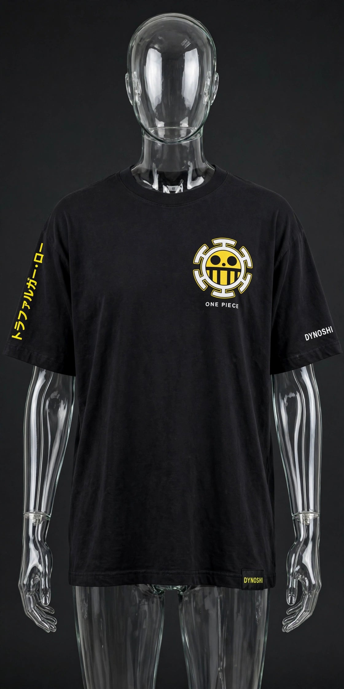 Trafalgar Law - Cyan Moon Vigil - Premium Oversized Anime T-Shirt - DYNOSHI