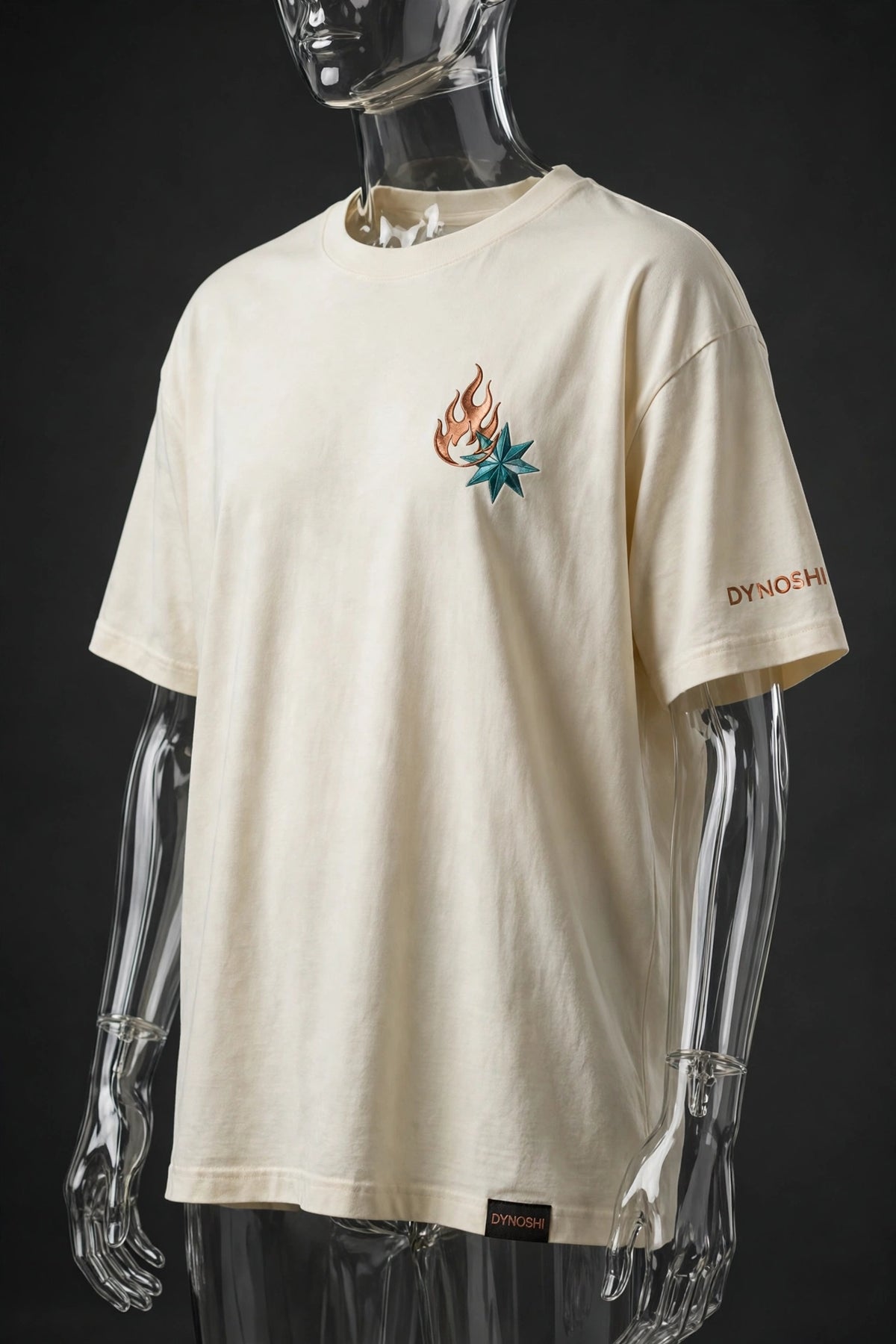 Mira - Fire and Star - Premium Oversized Anime T-Shirt - DYNOSHI