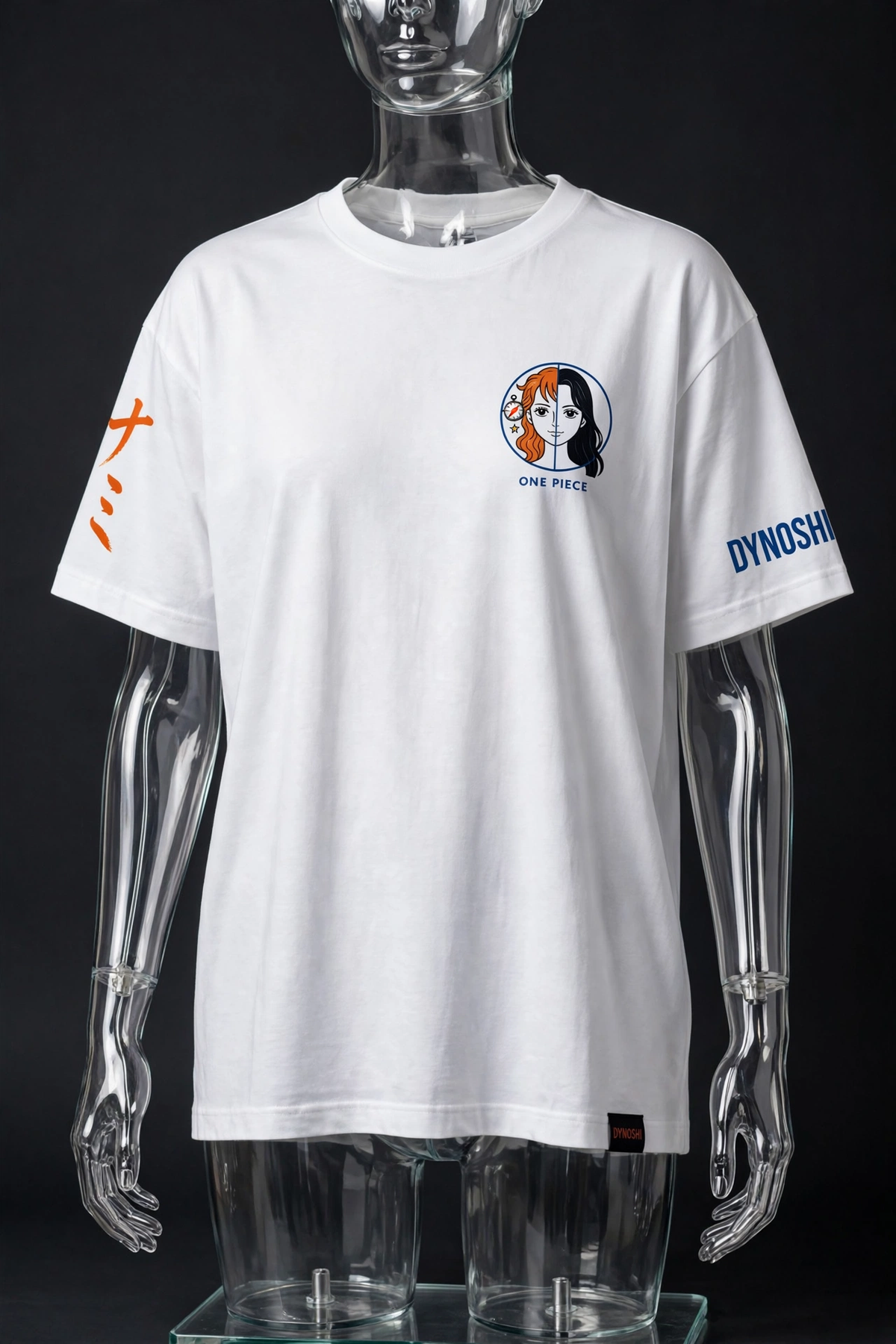 Nami - Quiet Bond Duo - Premium Oversized Anime T-Shirt - DYNOSHI