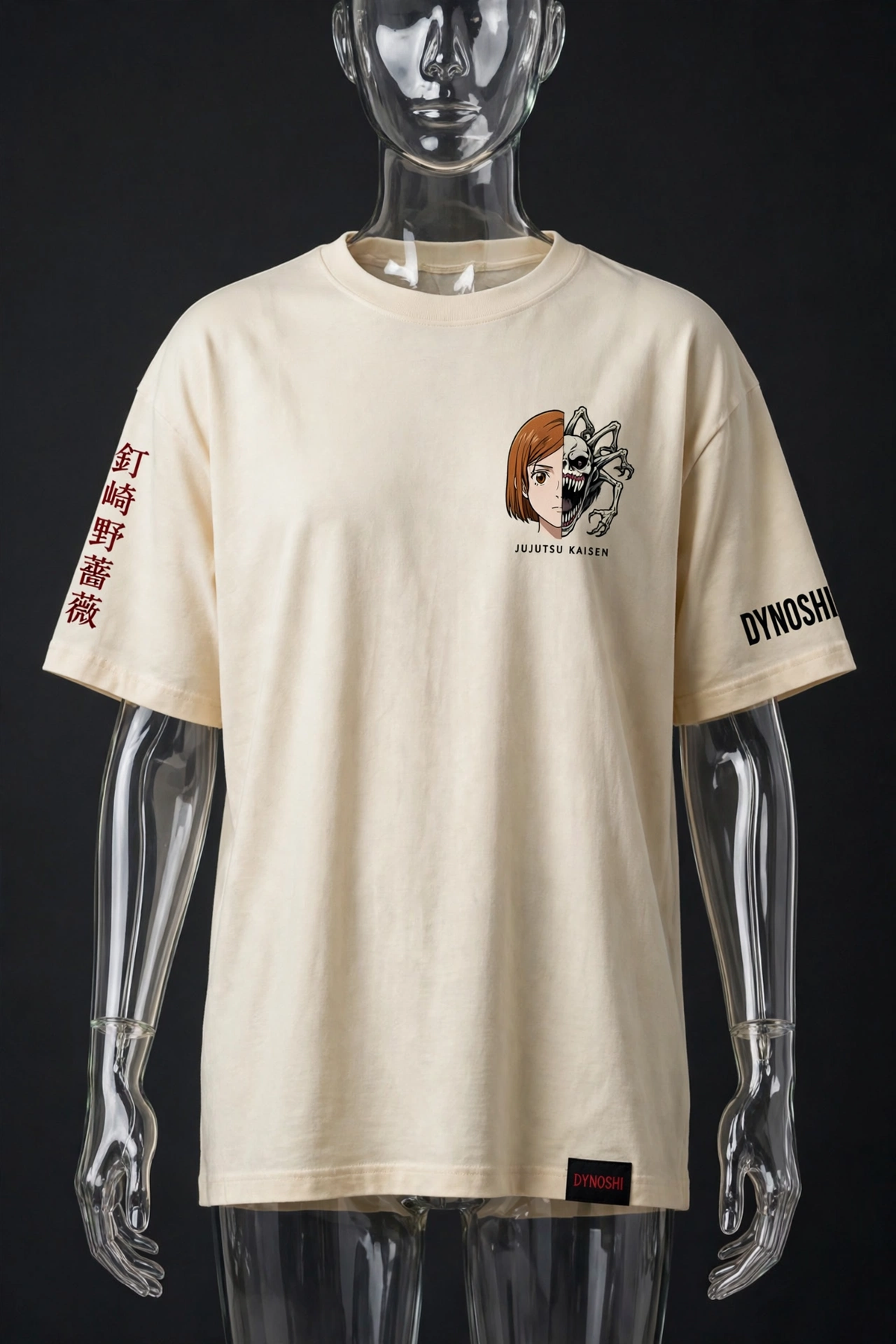 Nobara Kugisaki - Nobara Vs Mahito - Premium Oversized Anime T-Shirt - DYNOSHI