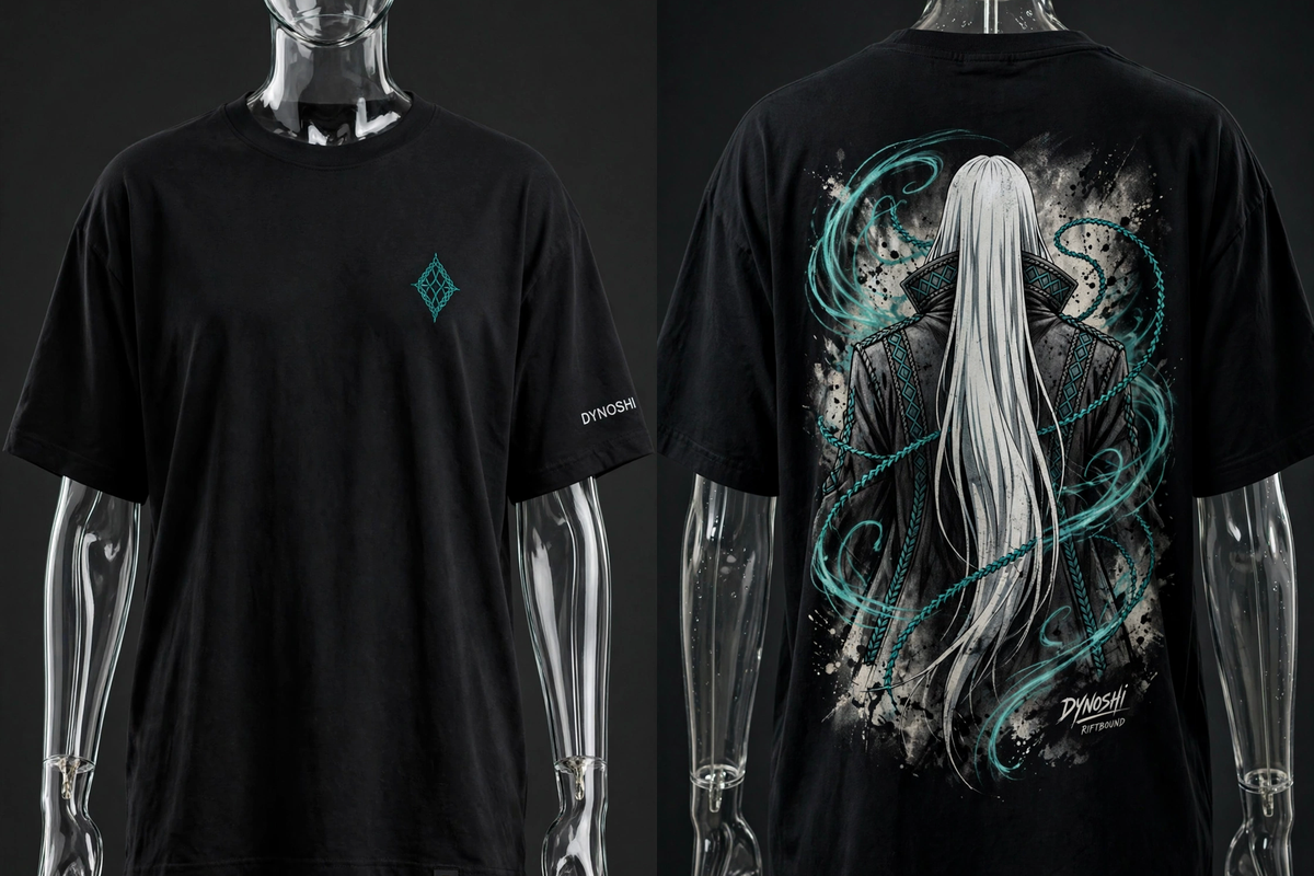 Veydran - Thread Energy - Premium Oversized Anime T-Shirt - DYNOSHI