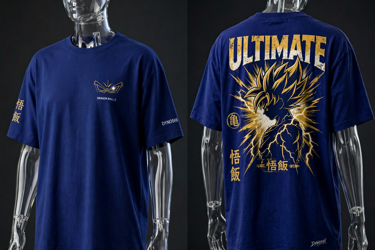 Gohan - ULTIMATE Mantra - Premium Oversized Anime T-Shirt - DYNOSHI