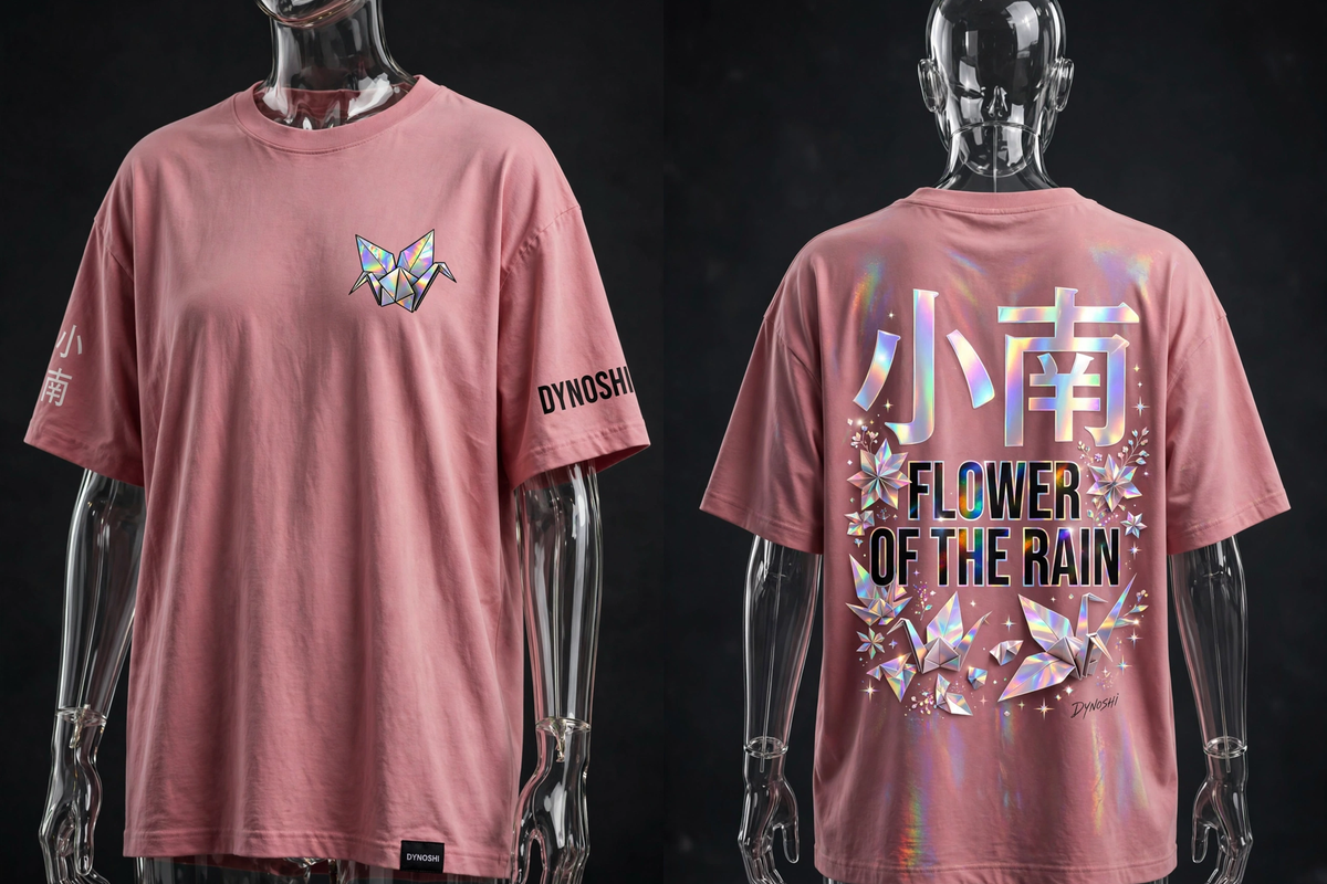 Konan - Flower of the Rain Mantra - Premium Oversized Anime T-Shirt - DYNOSHI