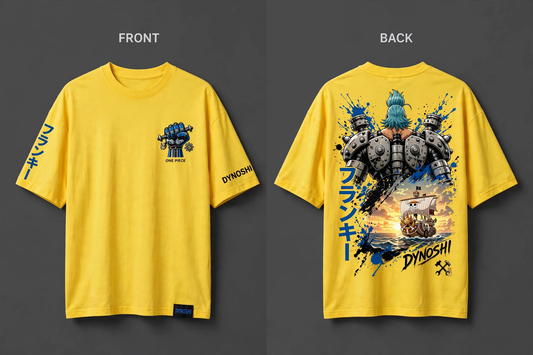 Franky - Premium Oversized Anime T-Shirt - DYNOSHI