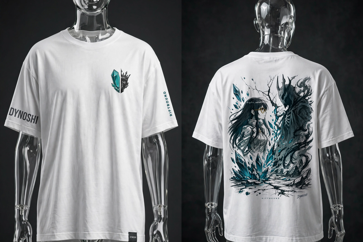 Eira - Rift Confrontation - Premium Oversized Anime T-Shirt - DYNOSHI