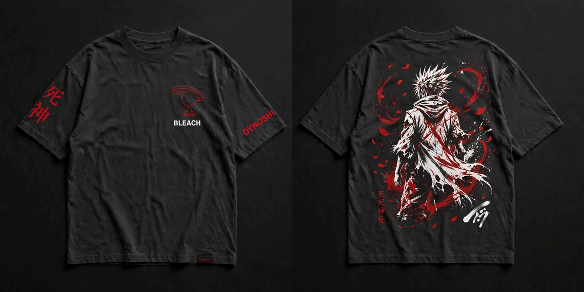 Kenpachi Zaraki - Premium Oversized Anime T-Shirt - DYNOSHI