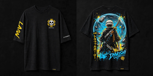 Trafalgar Law - Premium Oversized Anime T-Shirt - DYNOSHI