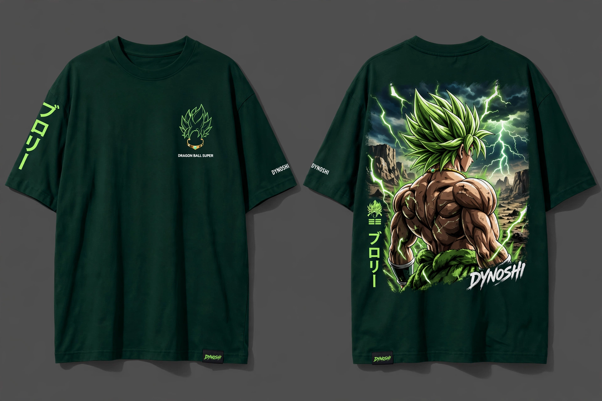 Broly - Premium Oversized Anime T-Shirt - DYNOSHI