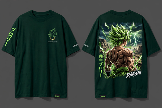 Broly - Premium Oversized Anime T-Shirt - DYNOSHI