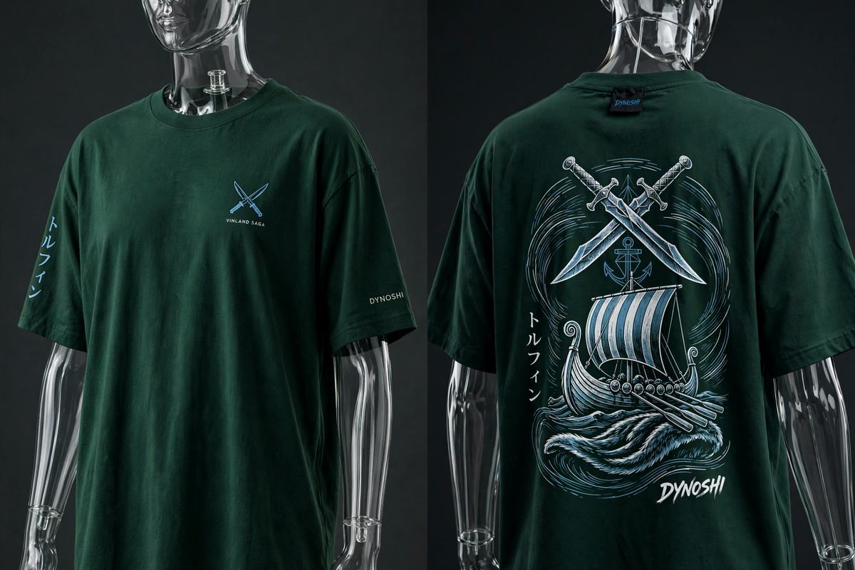 Thorfinn - Warrior's Kit - Premium Oversized Anime T-Shirt - DYNOSHI