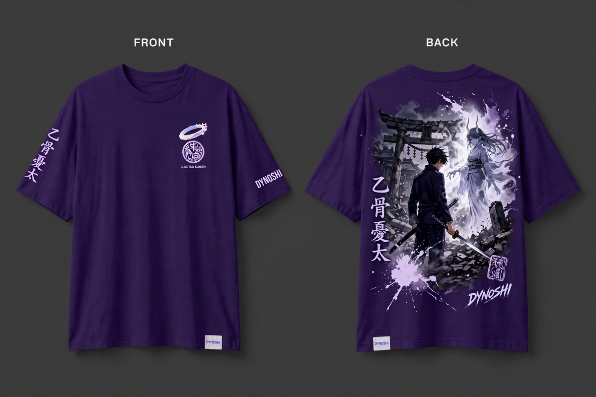 Yuta Okkotsu - Premium Oversized Anime T-Shirt - DYNOSHI