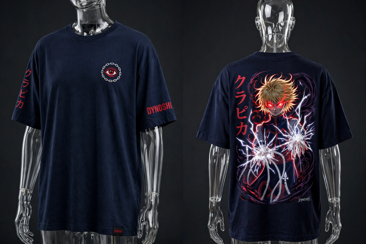 Kurapika - Emperor Time - Premium Oversized Anime T-Shirt - DYNOSHI