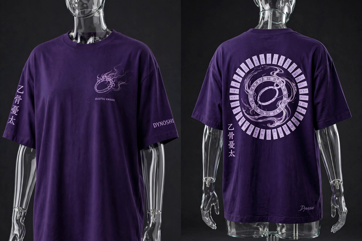 Yuta Okkotsu - Ring Seal Emblem - Premium Oversized Anime T-Shirt - DYNOSHI