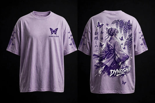 Shinobu Kocho - Premium Oversized Anime T-Shirt - DYNOSHI