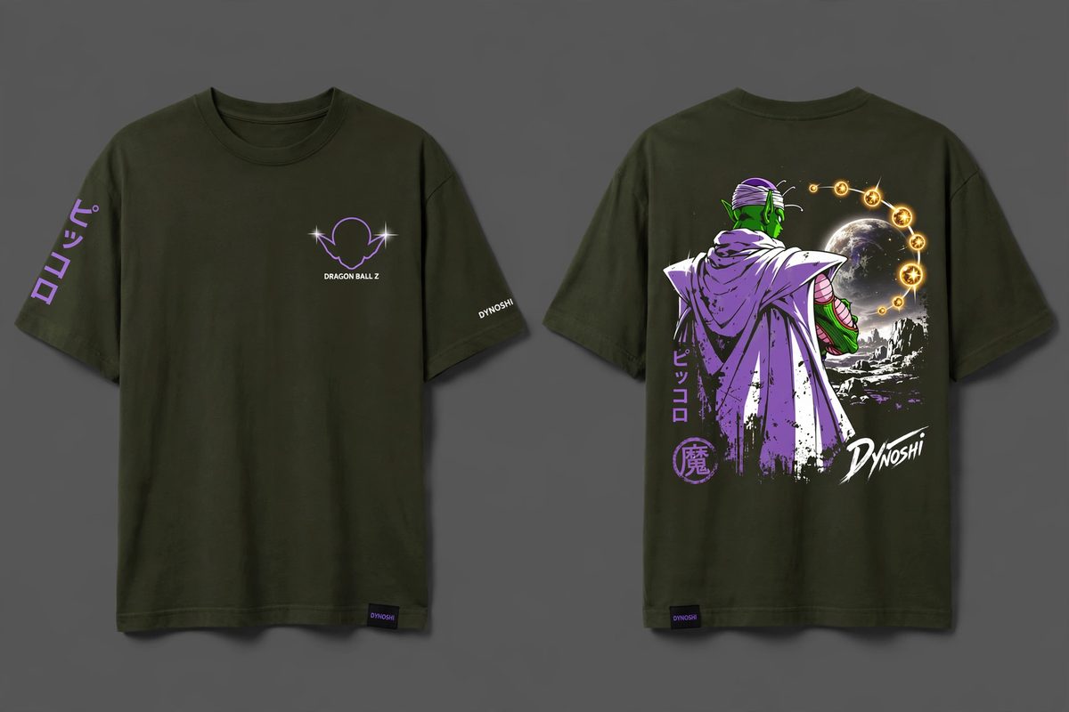 Piccolo - Premium Oversized Anime T-Shirt - DYNOSHI
