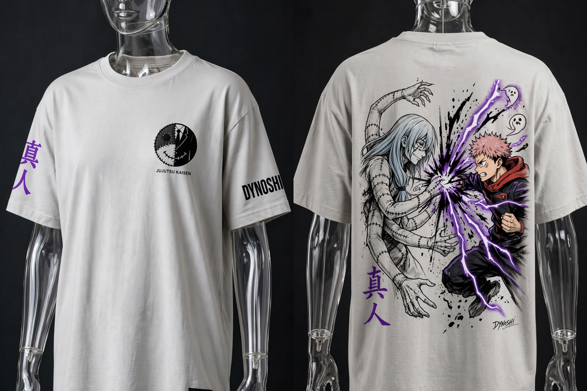 Mahito - Soul Multiplicity Clash - Premium Oversized Anime T-Shirt - DYNOSHI