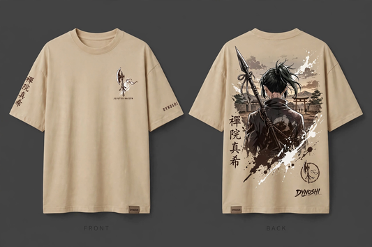 Maki Zenin - Premium Oversized Anime T-Shirt - DYNOSHI