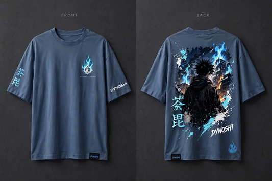 Dabi - Premium Oversized Anime T-Shirt - DYNOSHI
