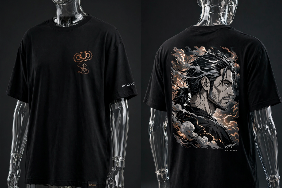 Soren - The Storm Keeper - Premium Oversized Anime T-Shirt - DYNOSHI