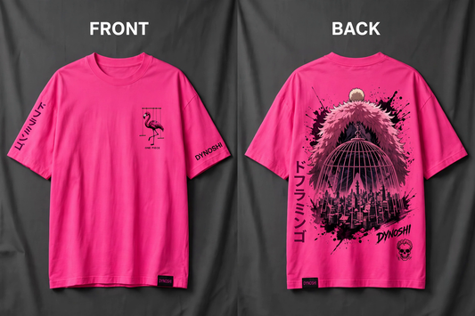 Donquixote Doflamingo - Premium Oversized Anime T-Shirt - DYNOSHI