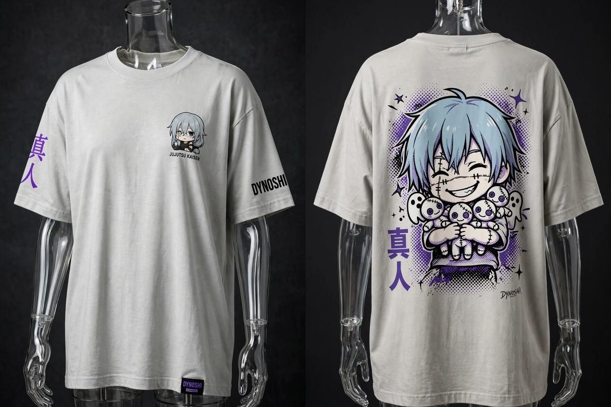 Mahito - Chibi Soul Collector - Premium Oversized Anime T-Shirt - DYNOSHI