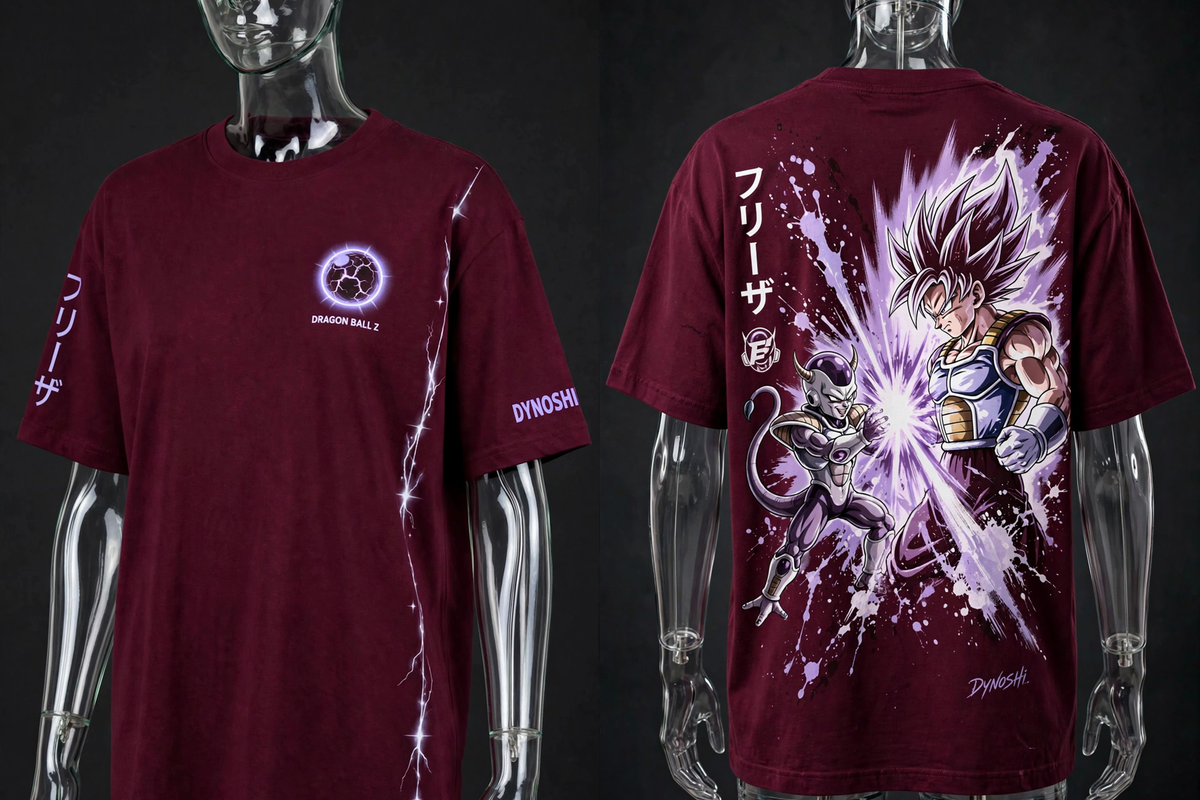 Frieza - Clash of Rivals - Premium Oversized Anime T-Shirt - DYNOSHI