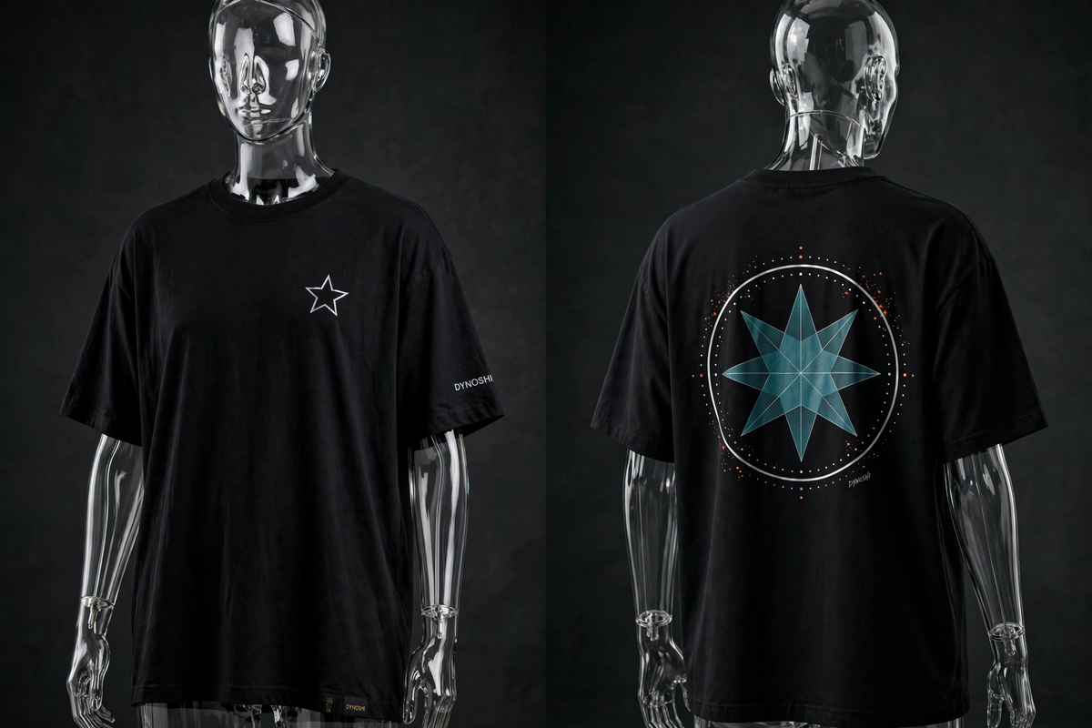 Kael - Seven-Point Star - Premium Oversized Anime T-Shirt - DYNOSHI