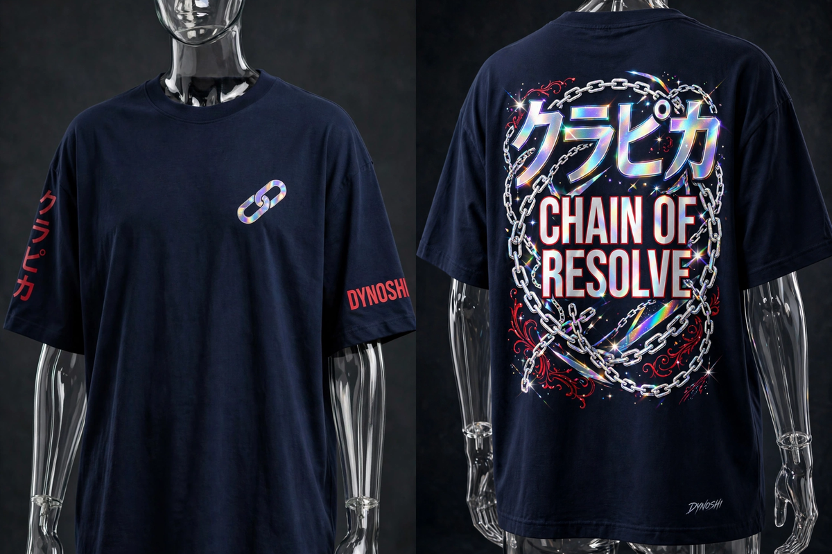 Kurapika - Chain of Resolve Mantra - Premium Oversized Anime T-Shirt - DYNOSHI