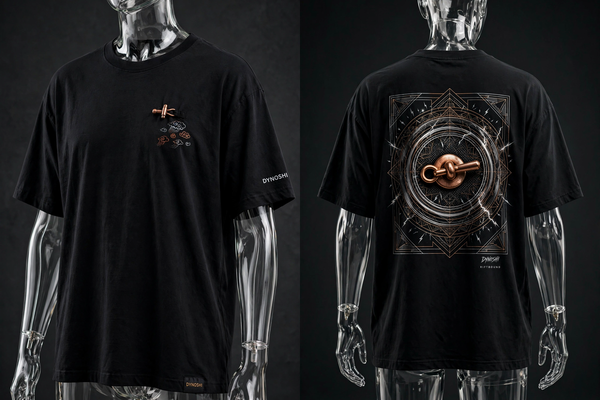 Soren - The Toggle Clasp - Premium Oversized Anime T-Shirt - DYNOSHI