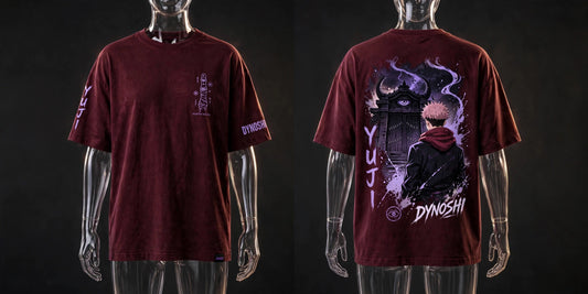 Yuji Itadori - Premium Oversized Anime T-Shirt - DYNOSHI