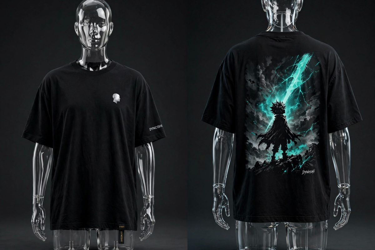 Kael - Rift Tear - Premium Oversized Anime T-Shirt - DYNOSHI