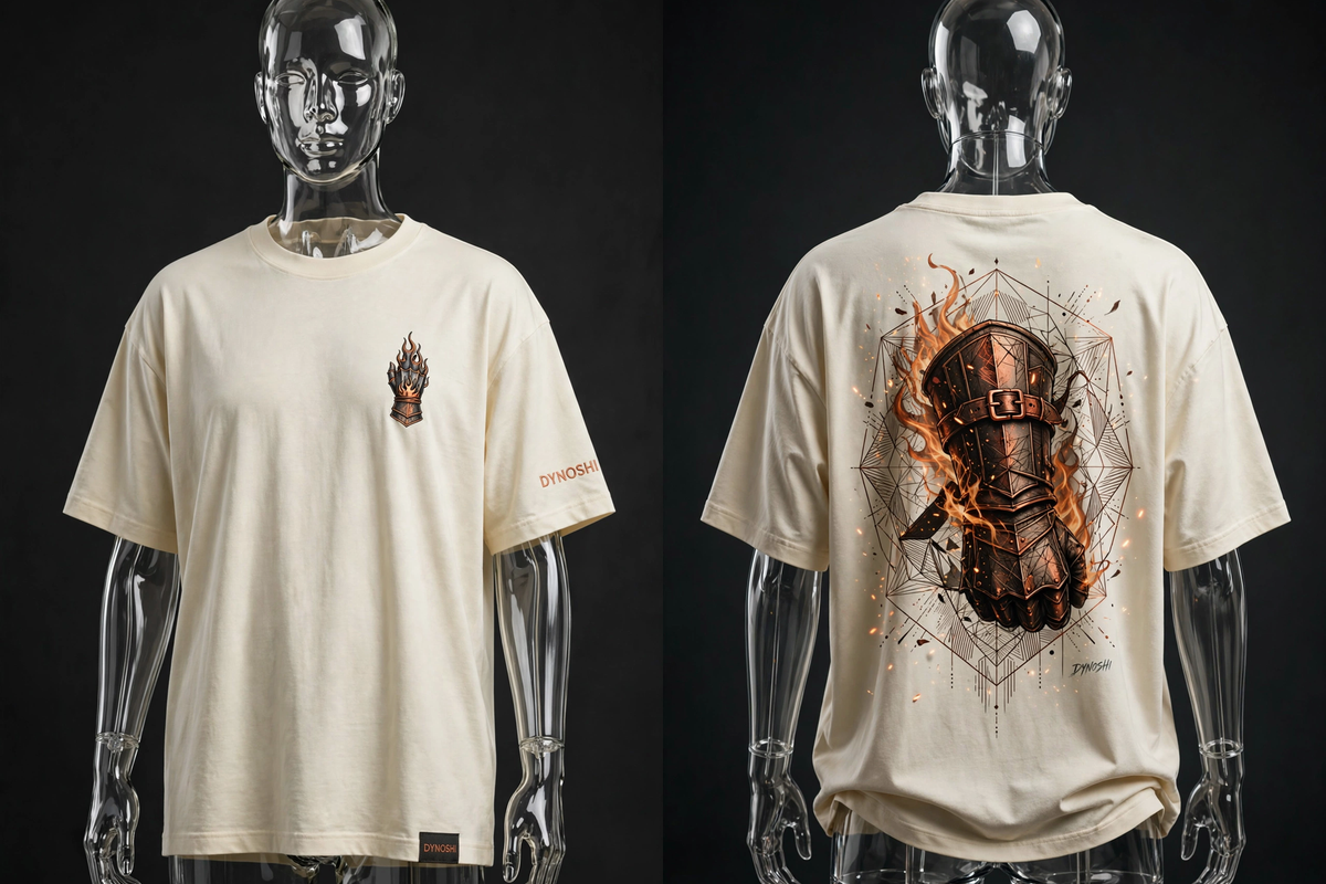 Mira - The Gauntlet - Premium Oversized Anime T-Shirt - DYNOSHI