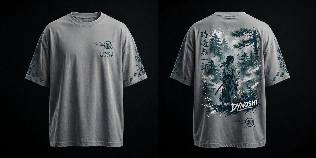 Muichiro Tokito - Premium Oversized Anime T-Shirt - DYNOSHI