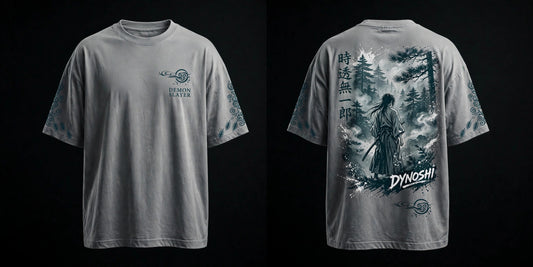Muichiro Tokito - Premium Oversized Anime T-Shirt - DYNOSHI