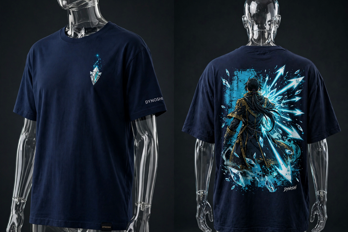 Ren - Arrow Volley - Premium Oversized Anime T-Shirt - DYNOSHI
