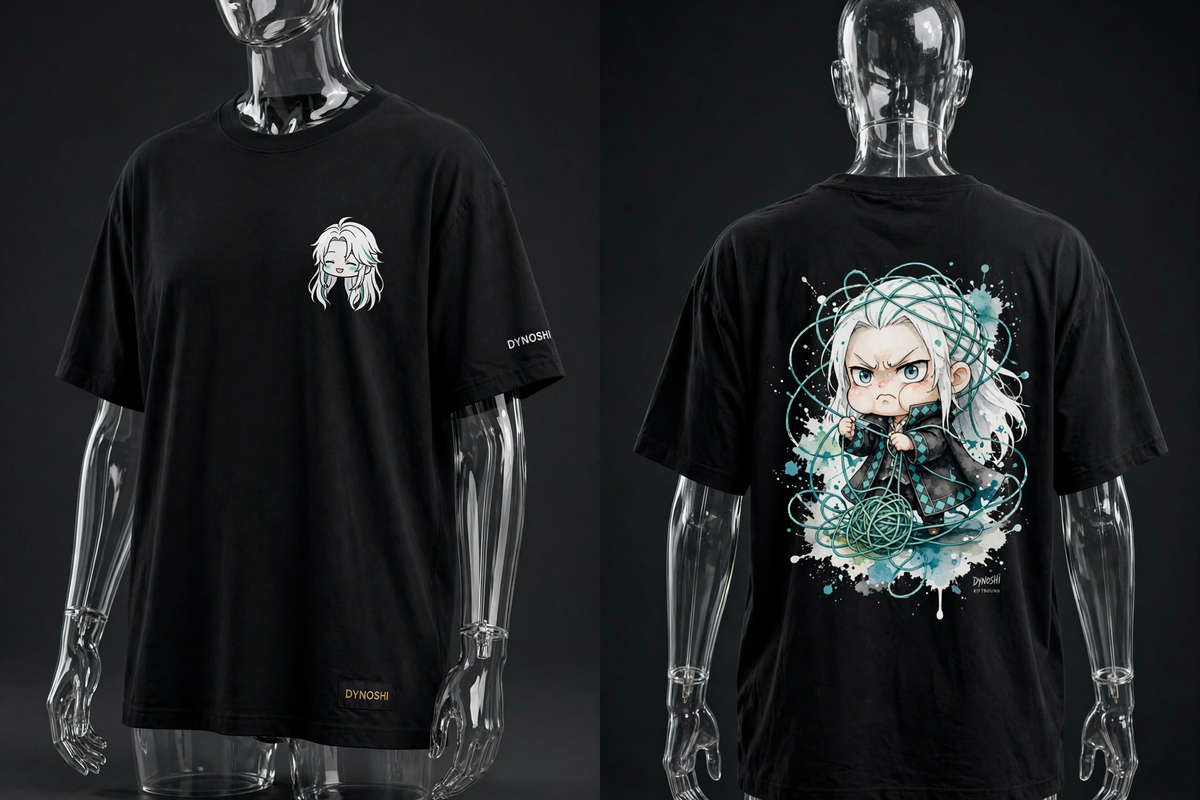 Veydran - Chibi Veydran - Premium Oversized Anime T-Shirt - DYNOSHI