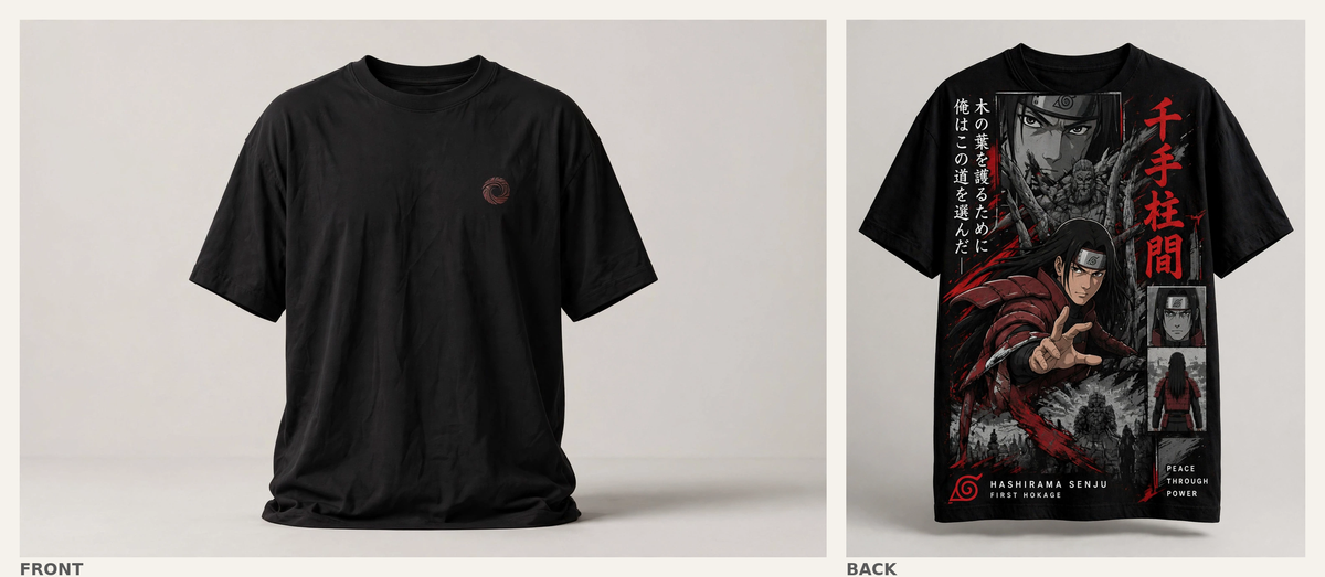 Hashirama Senju - Front and back