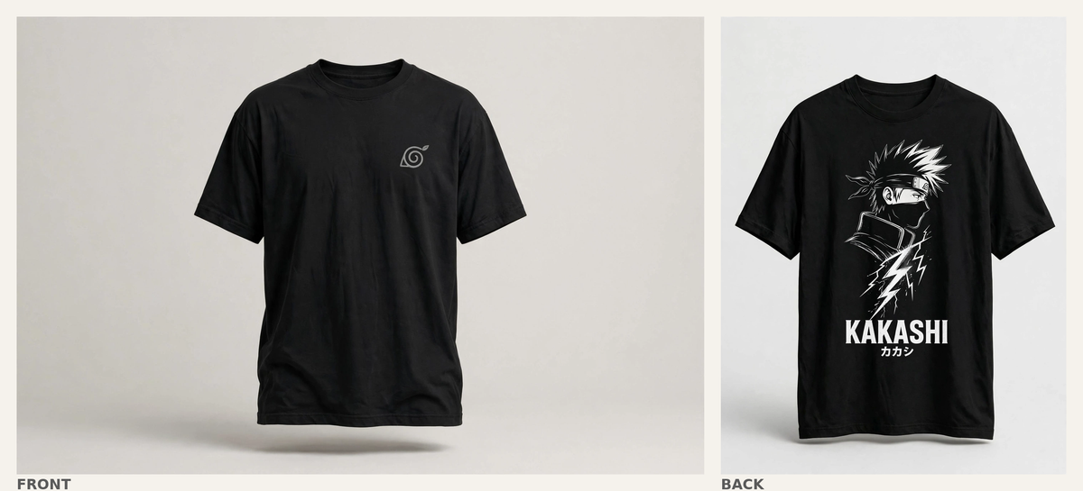Kakashi Hatake - Front and back