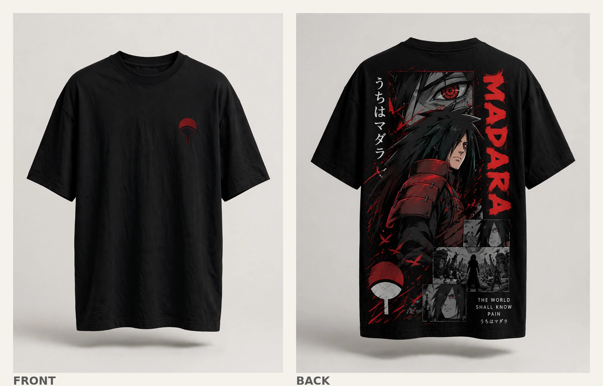 Madara Uchiha - Front and back