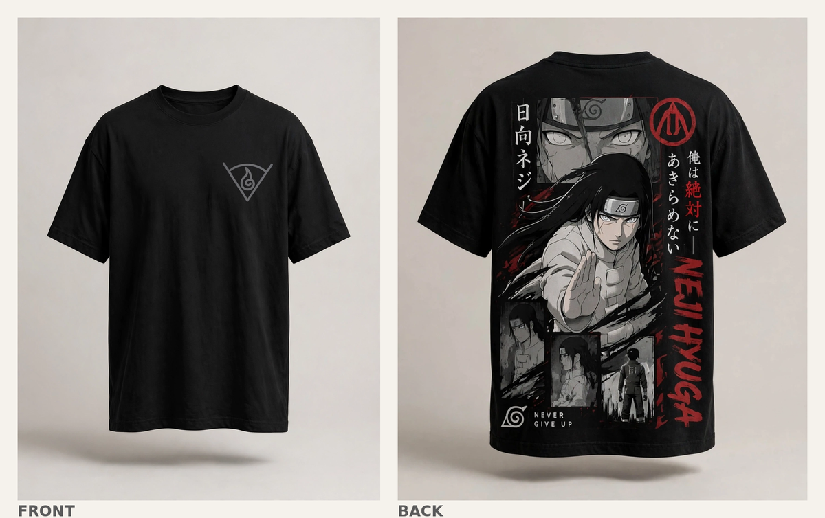 Neji Hyuga - Front and back