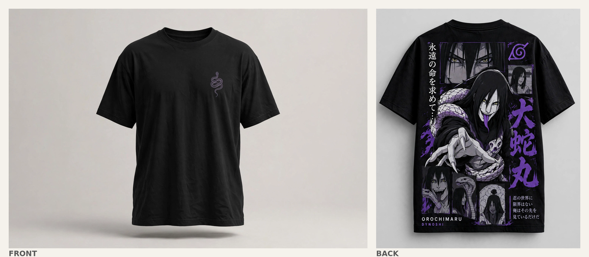 Orochimaru - Front and back