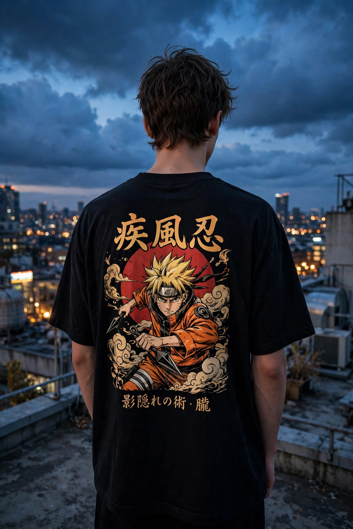 Naruto (Black) - Styled