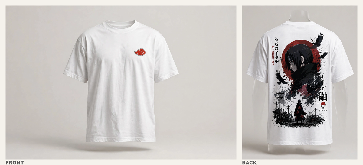Itachi Uchiha - Front and back