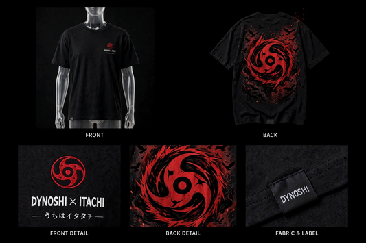 Itachi Uchiha - Mangekyo Crows - Composite sheet