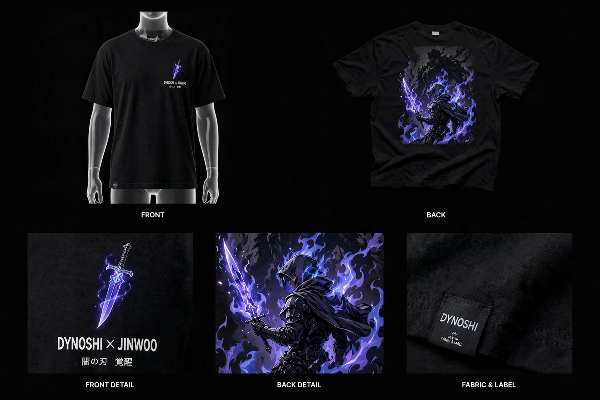 Sung Jin-Woo - Shadow Monarch - Composite sheet